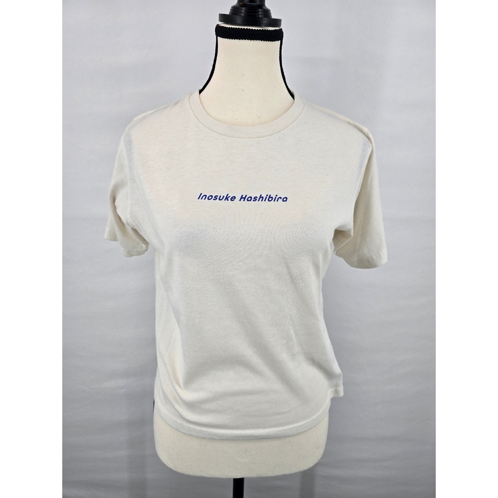 Demon Slayer‎ Inosuke Hashibira Graphic T-Shirt Off White Anime Manga Small